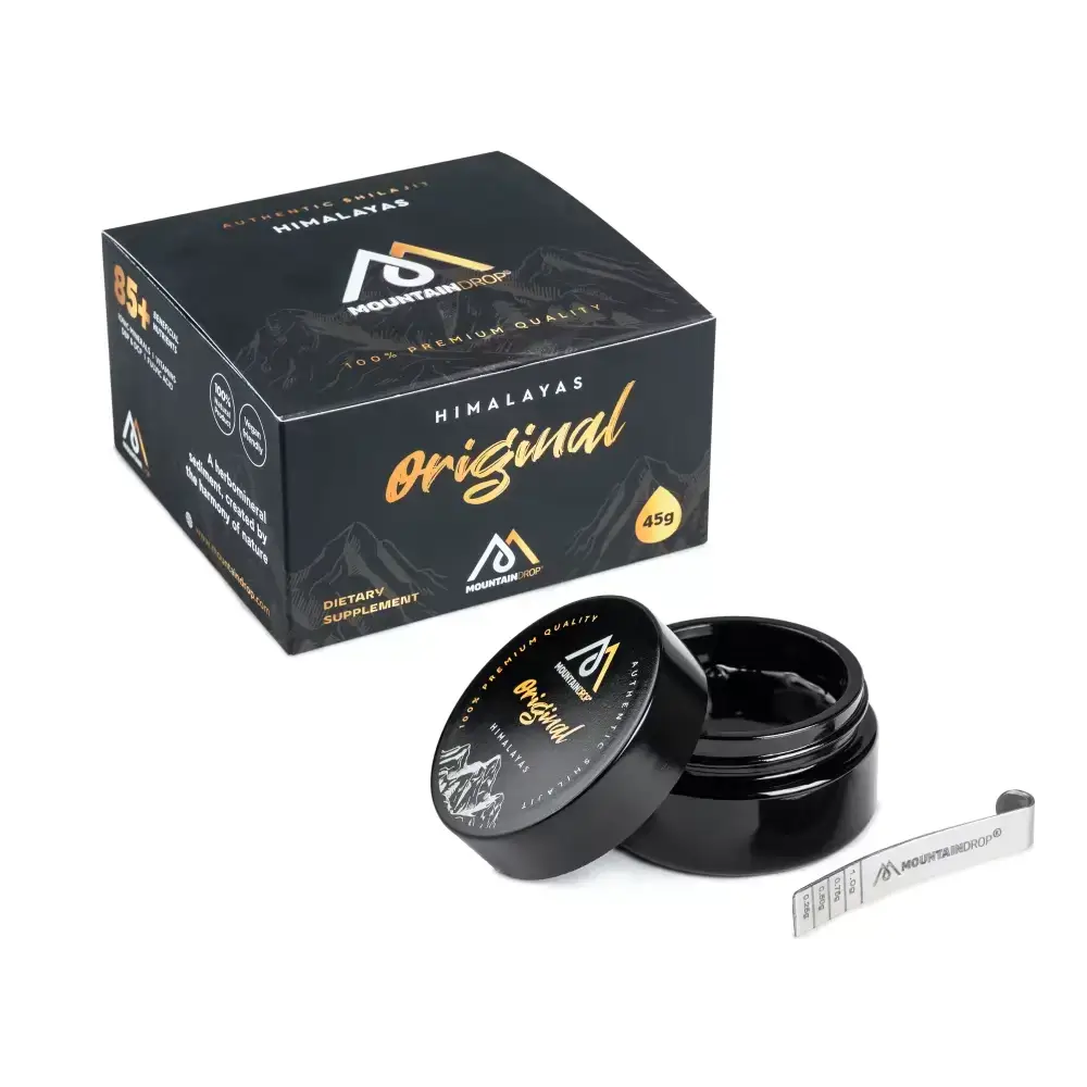 mountaindrop shilajit de l'himalaya