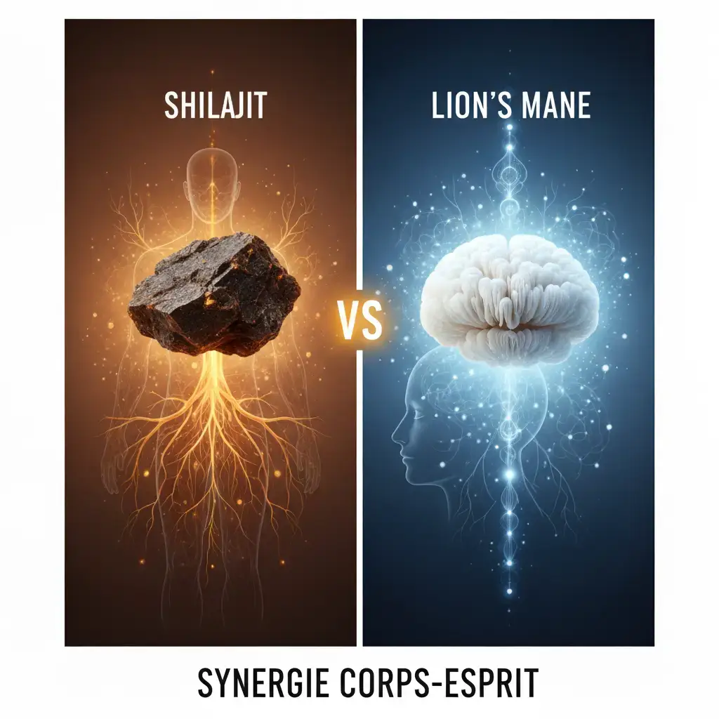 shilajit ou lions mane les bienfaits et contre indications