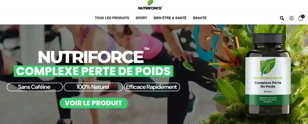 site de nutriforce