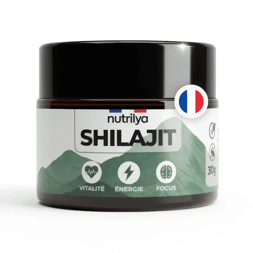 résine de shilajit pure nutrilya